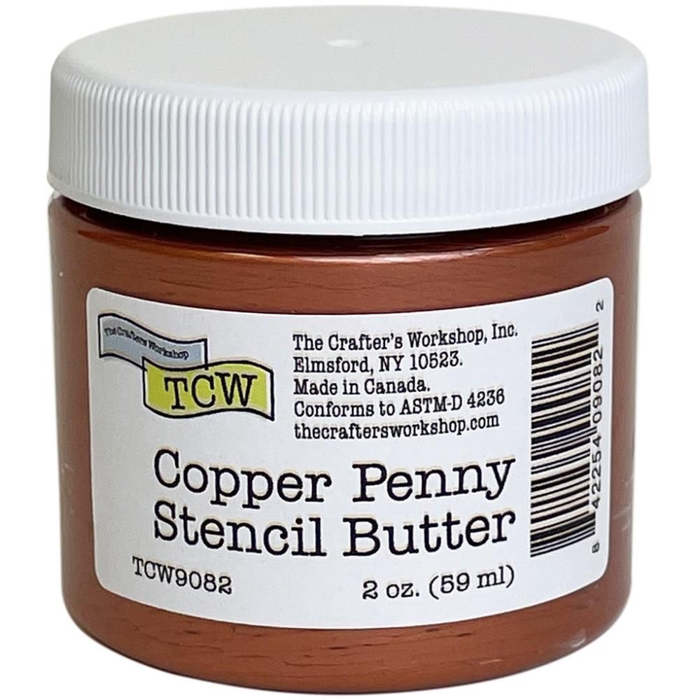 TCW - Stencil Butter couleur «Copper Penny» 2 oz