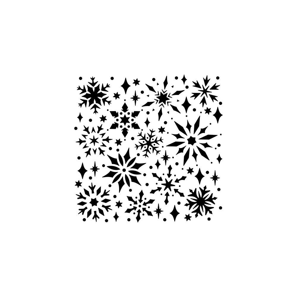 TCW - Stencil «Snowflake Sparkles» 6" X 6"