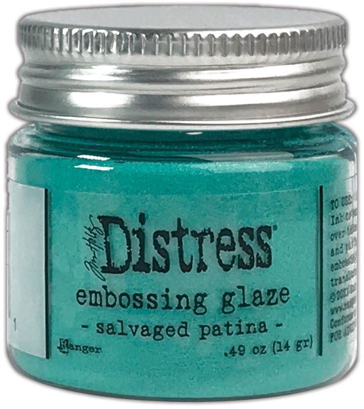 Ranger - Embossing Glaze de Tim Holtz «Salvaged Patina» 0.49 oz