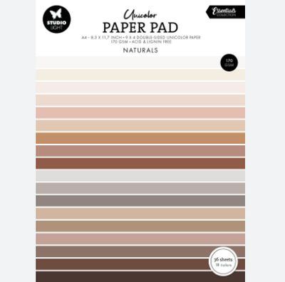 Studio Light- Paper Pad 8,3"X11,7" «Natural»