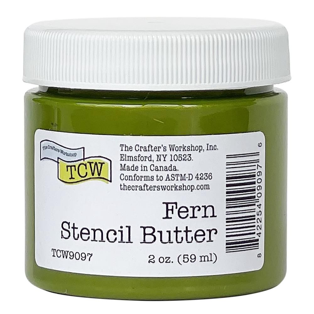 TCW - Stencil Butter couleur «Fern» 2 oz