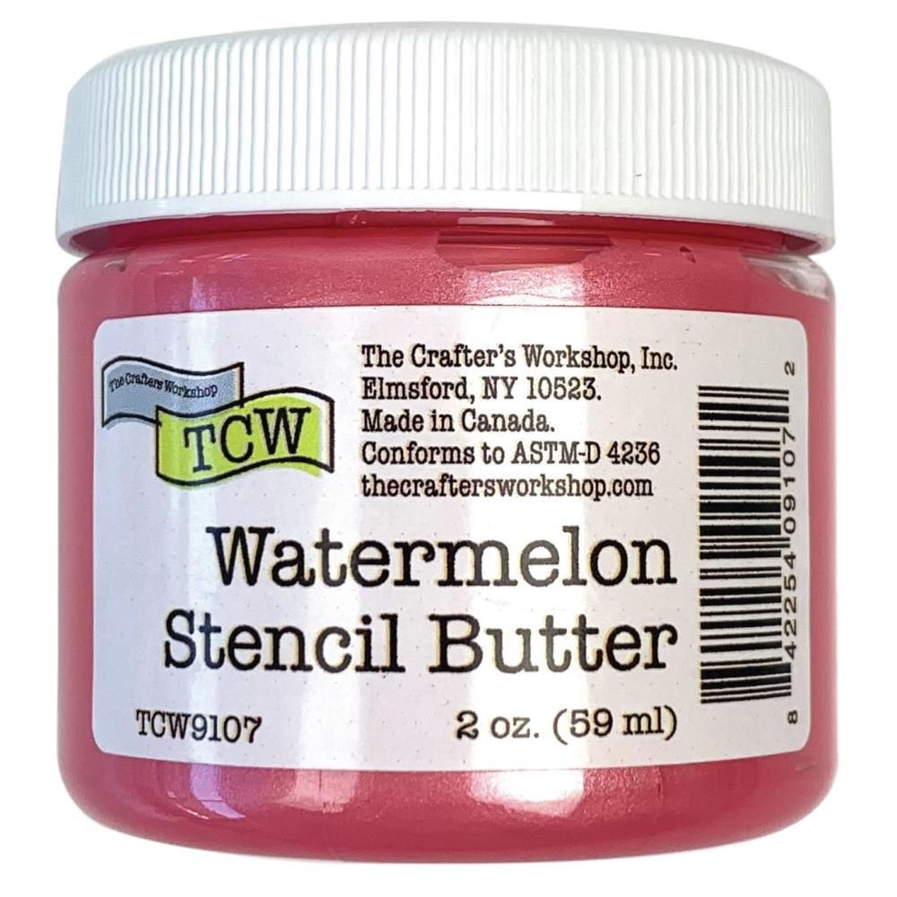 TCW - Stencil Butter couleur «Watermelon» 2 oz