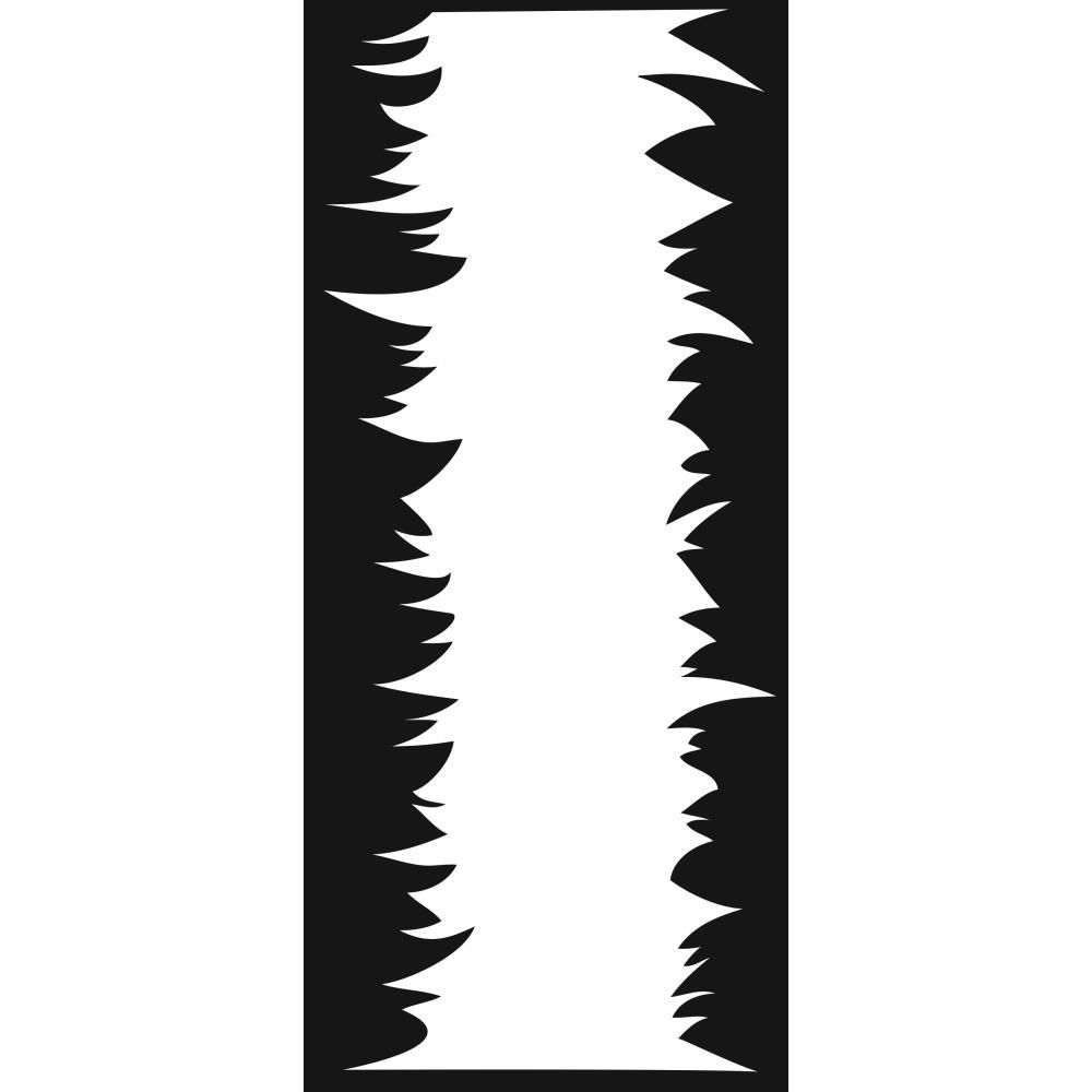 TCW - Stencil «Slimline Grass» 4" X 9"