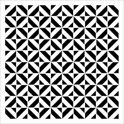 TCW - Stencil «Illusions» 6" X 6"