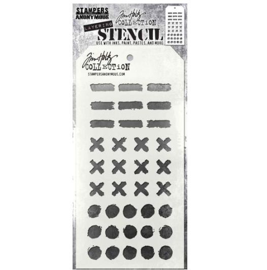 Tim Holtz - Stencil Markings