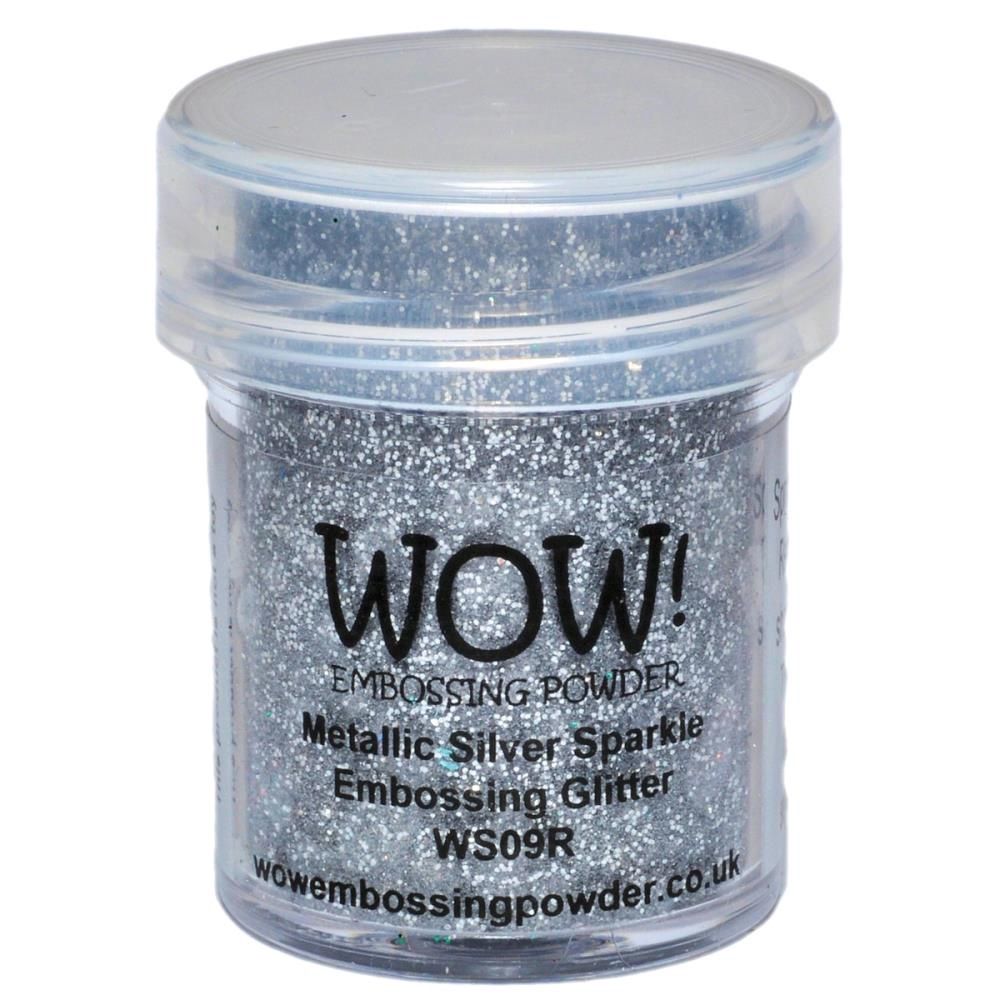 WOW! Poudre à embosser 15ml «Silver Sparkle»