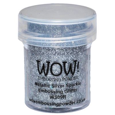 WOW! Poudre à embosser 15ml «Silver Sparkle»