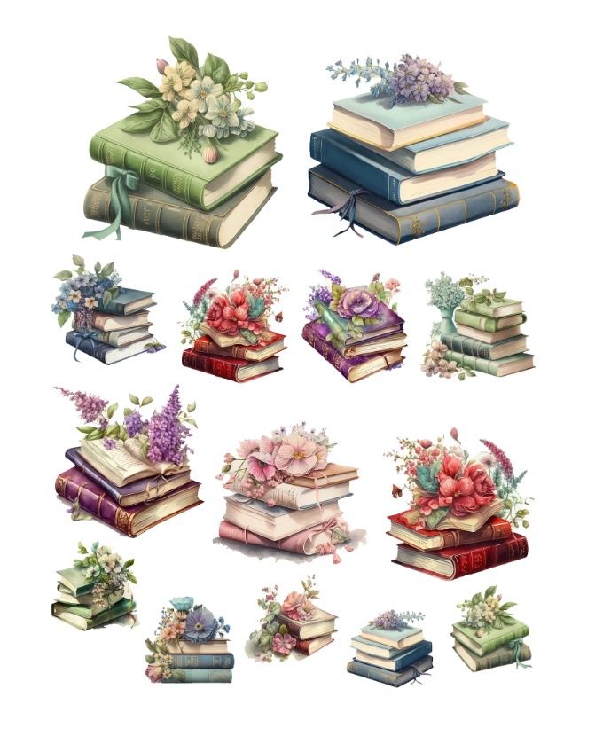 Simply Stated Design - Éphéméras «Commencement Books Ephemera» 14 pièces