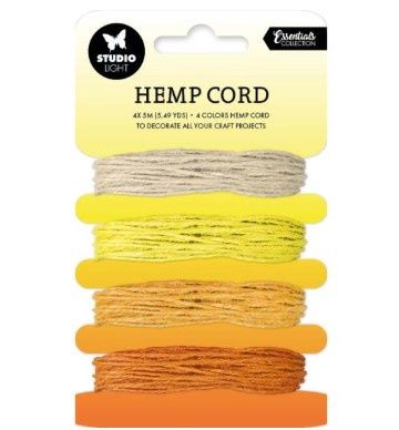 Studio Light - Corde de chanvre Rose «Nuances de Jaune»