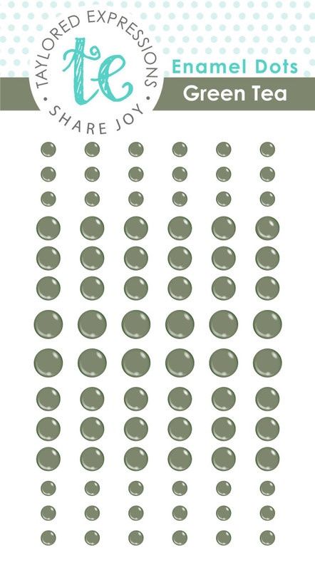 Taylored Expressions - Enamel Dots «Green Tea» 84pcs