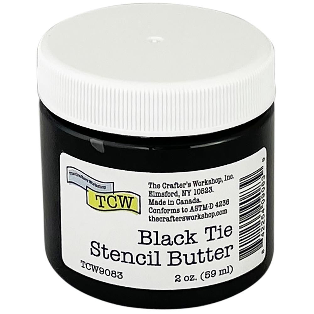 TCW - Stencil Butter couleur «Black Tie» 2 oz