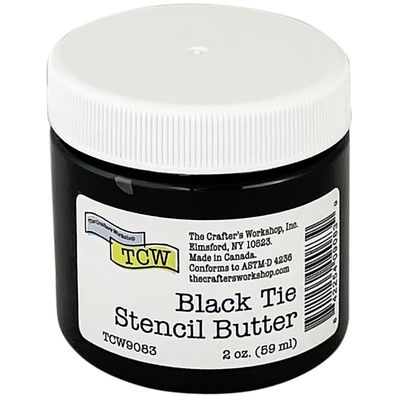 TCW - Stencil Butter couleur «Black Tie» 2 oz
