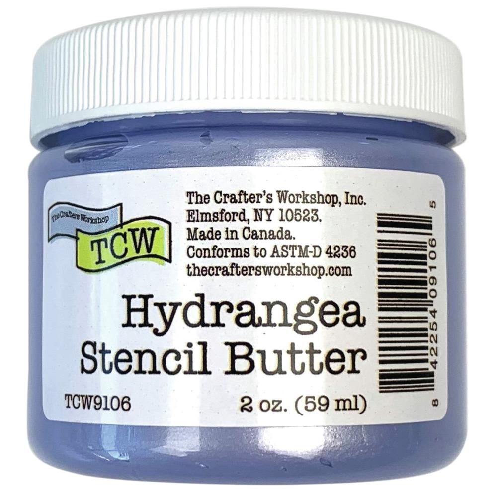 TCW - Stencil Butter couleur «Hydrangea» 2 oz