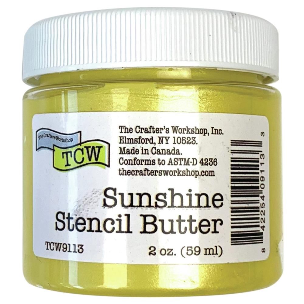 TCW - Stencil Butter couleur «Sunshine» 2 oz