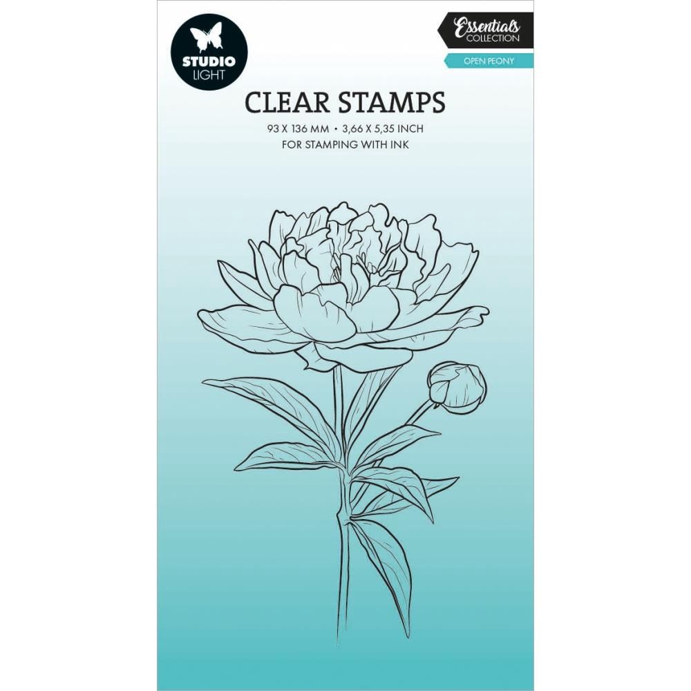 Studio Light - Estampe collection Essentials «Open Peony #694» 1 pièce