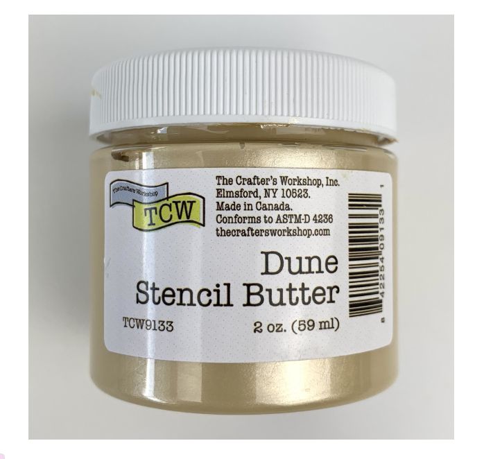 TCW - Stencil Butter couleur «Dune» 2 oz
