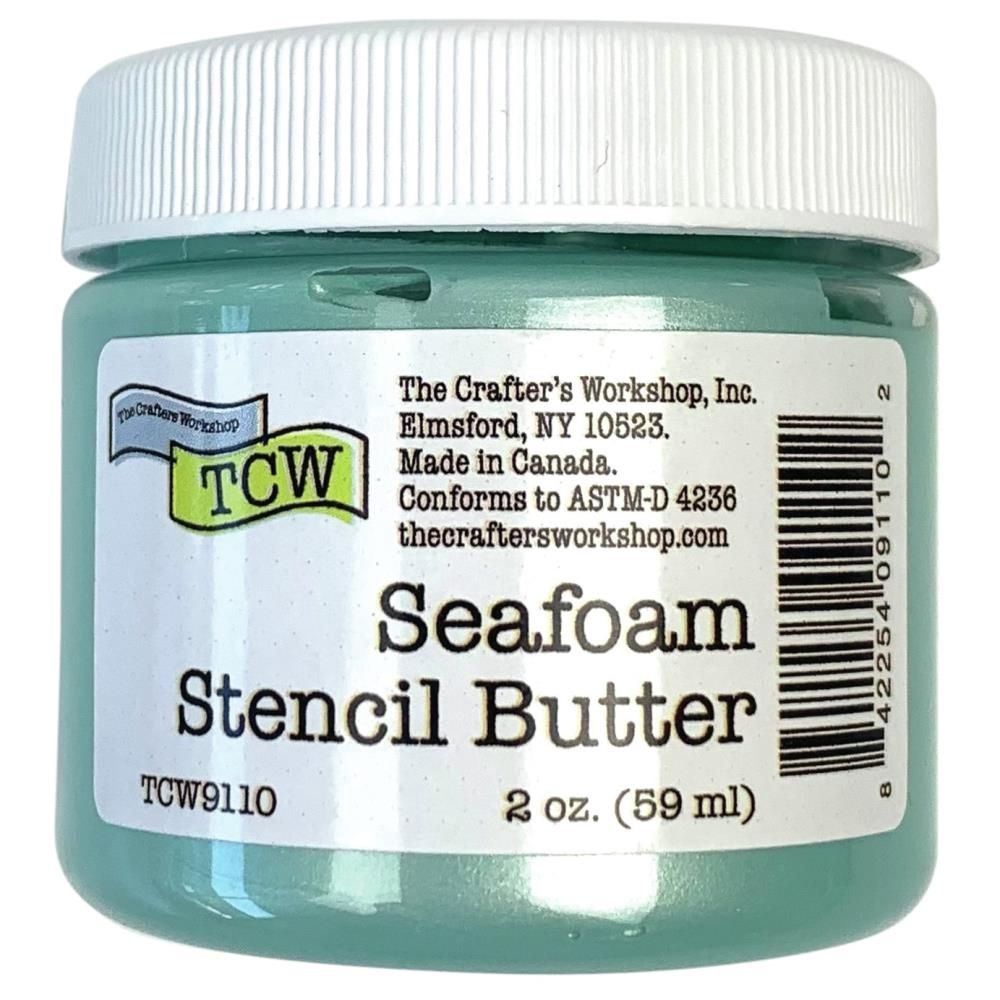 TCW - Stencil Butter couleur «SeaFoam 2 oz