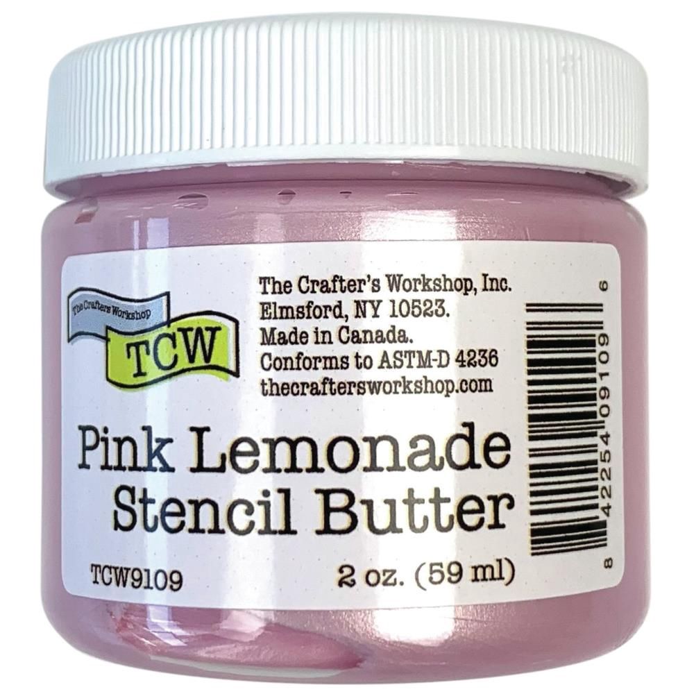 TCW - Stencil Butter couleur «Pink Lemonade» 2 oz