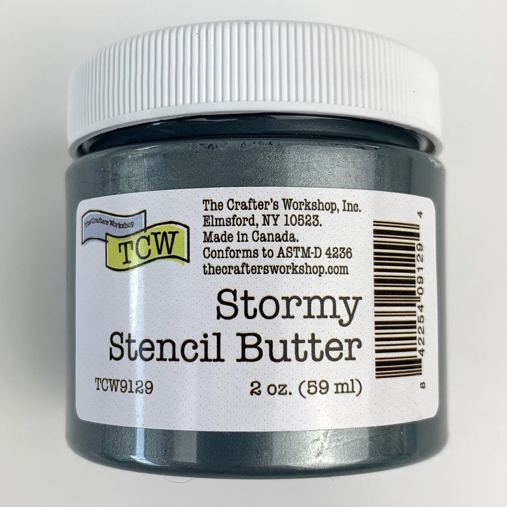 TCW - Stencil Butter couleur «Stormy» 2 oz
