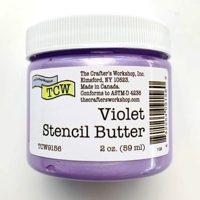 TCW - Stencil Butter couleur «Violet» 2 oz