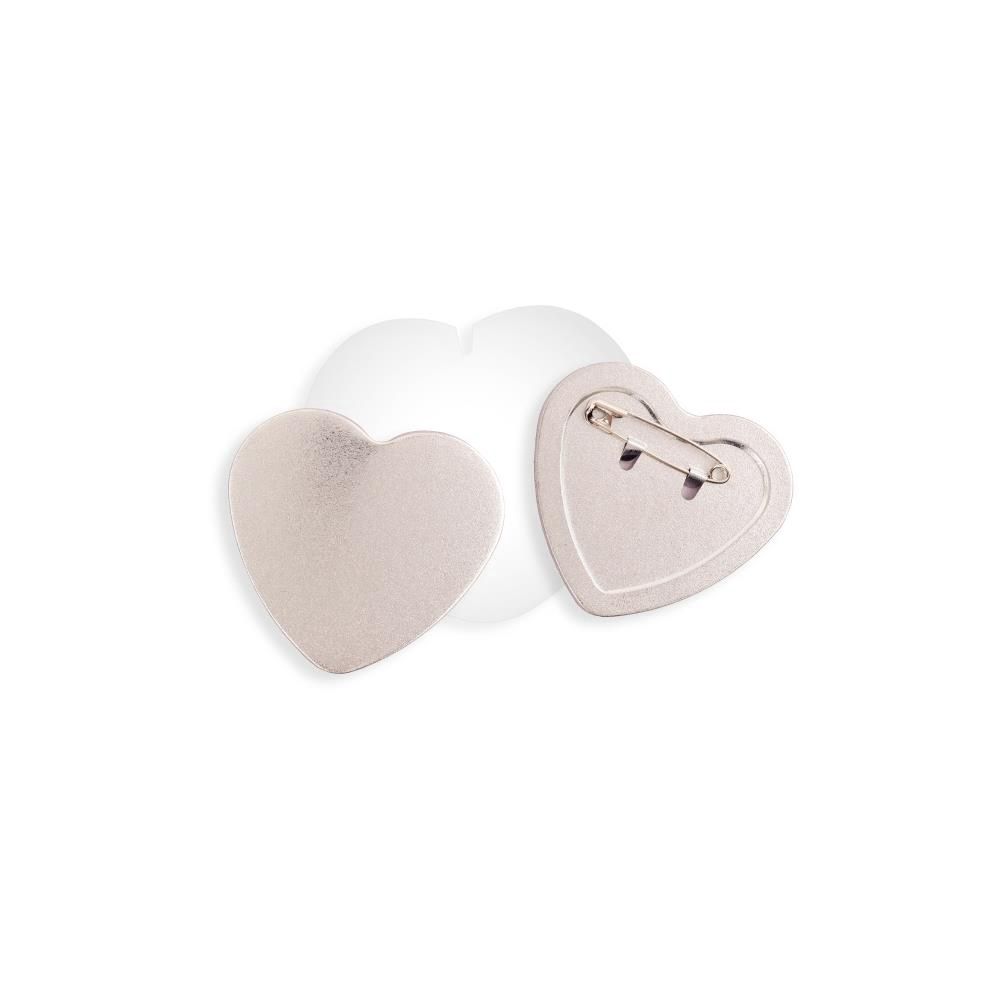 WE R Memory - «Button Press Refill Pack Heart" 9 pièces