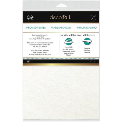 LIQUIDATION-Deco Foil «Deco Foil Parchment Paper » 11"X17" 10/Pkg(Le prix indiqué est déjà à 40% de rabais)