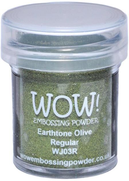 WOW! Poudre à embosser 15ml «Earthtone Olive»
