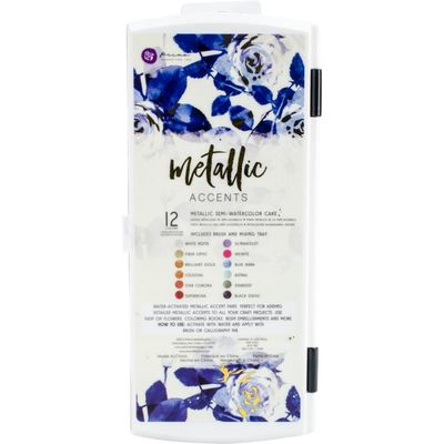 Prima - Peinture aquarelle métallisée Art Philosophy «Metallic Accents»