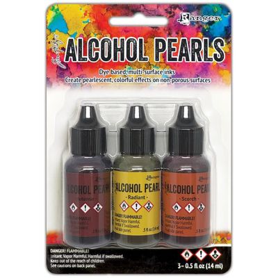 Ranger - Alcohol Ink Kit Pearls #5» couleur Intense/Radiant/Scorch