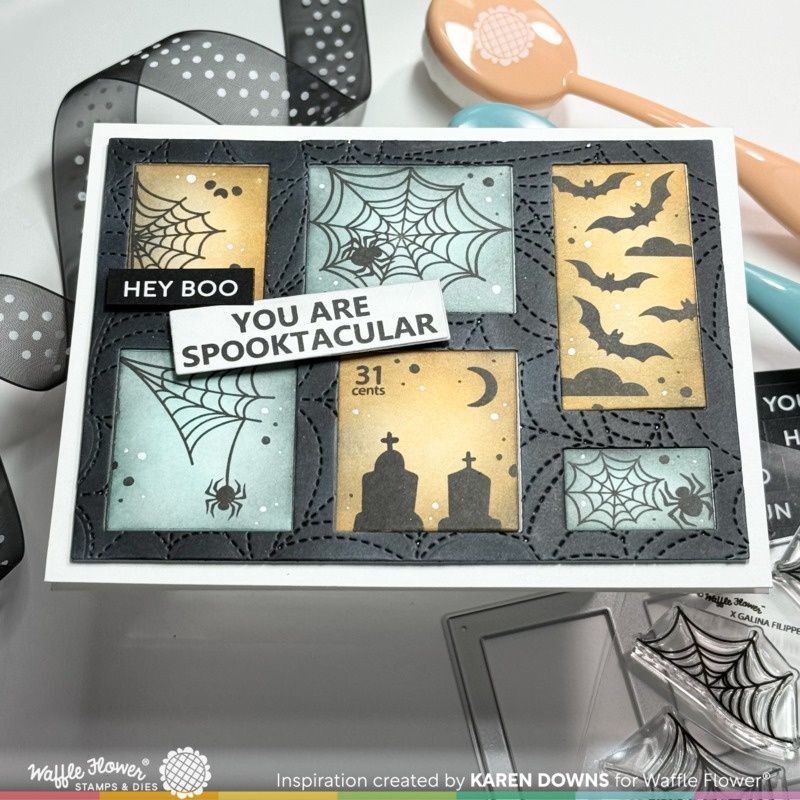 Waffle Flower - Dies «Postage Collage Blocks»