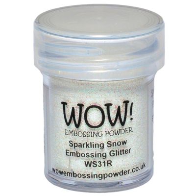 WOW! Poudre à embosser 15ml «Sparkling Snow»