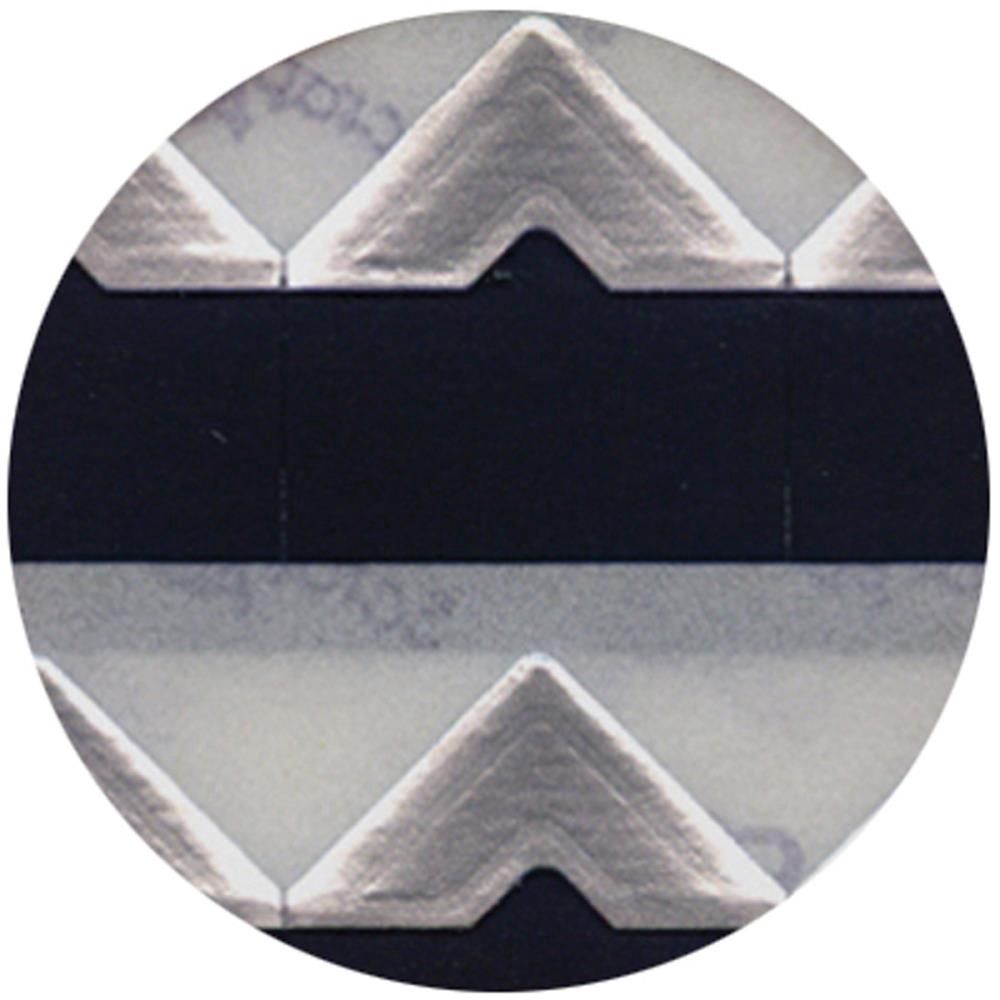 Scrapbook Adhésive - «Photo Corners-argent» 108 pièces