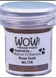 WOW! Poudre à embosser 15ml «Rose Gold»