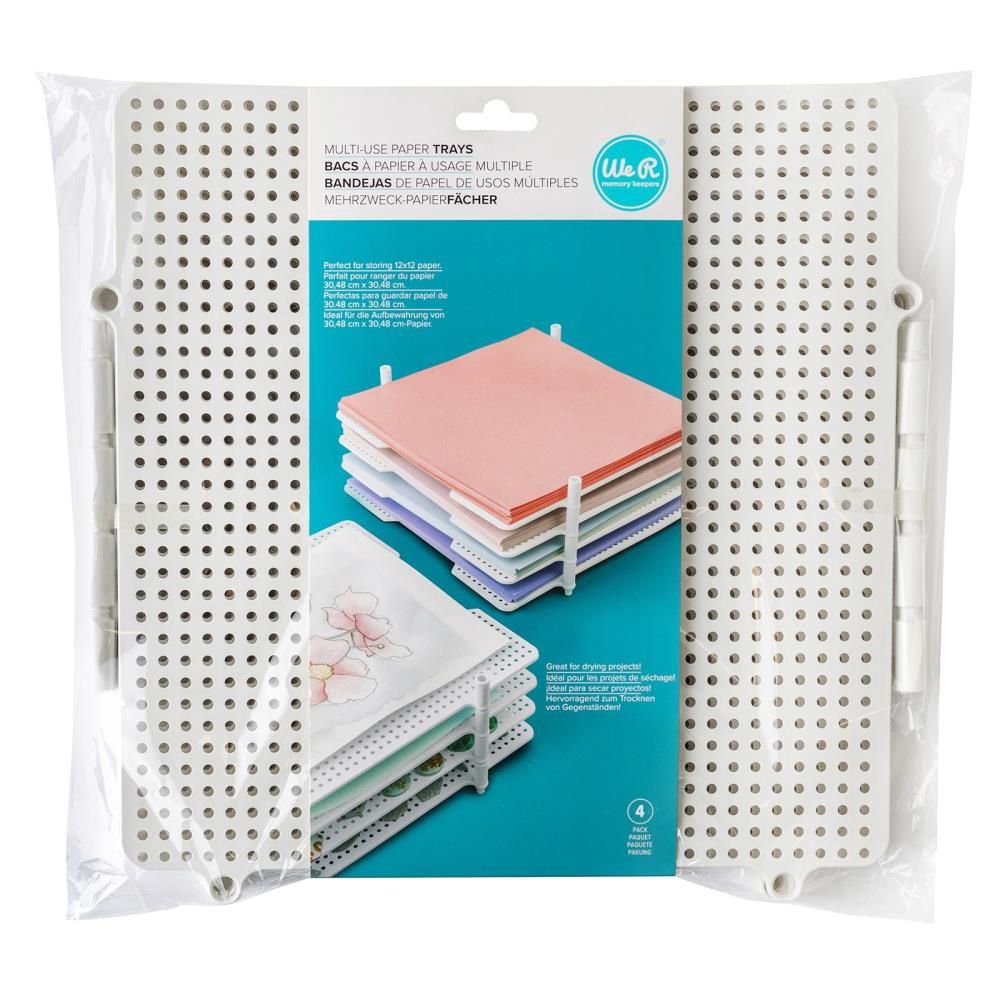 WE R MEMORY KEEPERS - «Multi-Use Paper Trays» 12 x 12