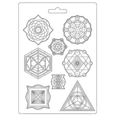 Stamperia - Moule «Stampo Maxi» Alchemy modèle «Symbols»