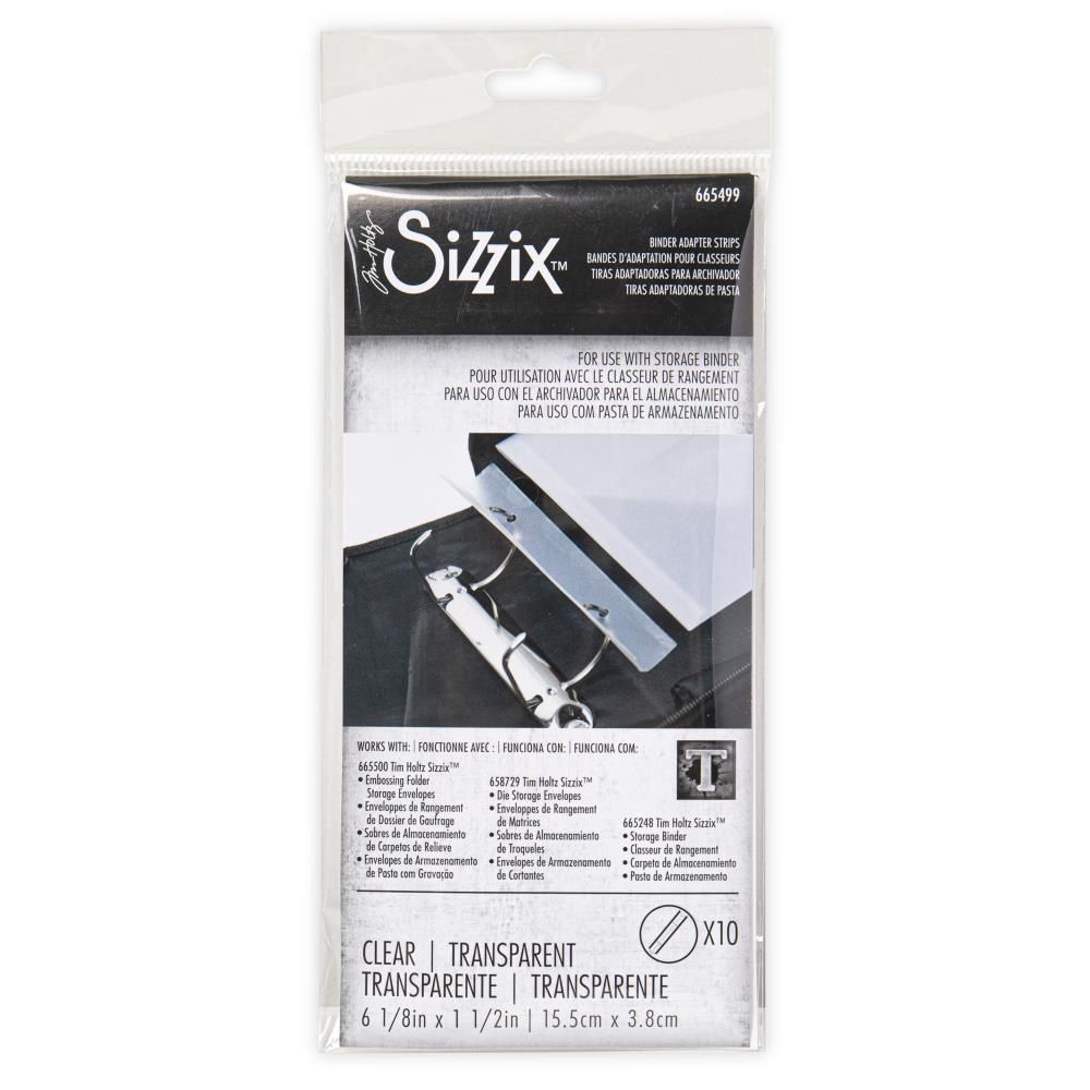 Sizzix- Tim Holtz rangement - «Binder Adapter Strips»