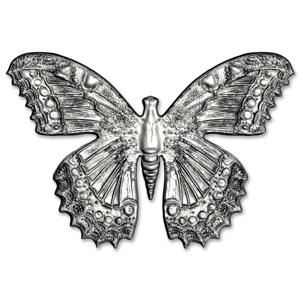 Sizzix Impresslits - Plaques à embosser 3D et die de Tim Holtz «Butterfly» 3 1/2" x 2 3/8"