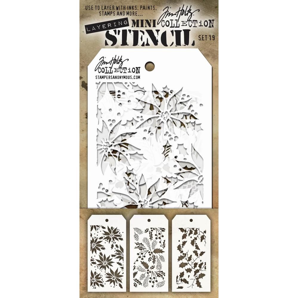 Tim Holtz - Layered Stencil «Set #19»