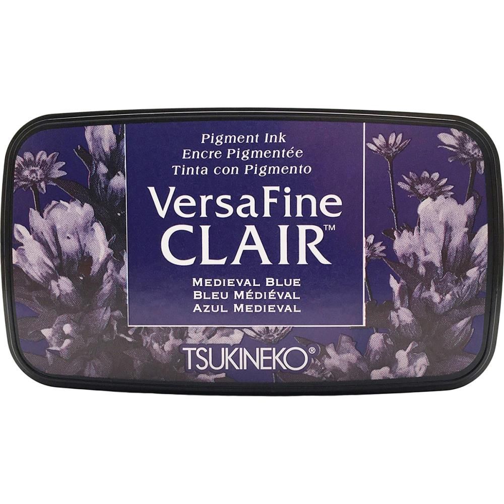 Versafine Clair - Ink pad couleur «Medieval Blue»