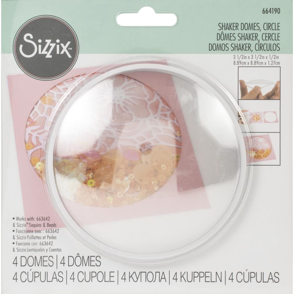 Sizzix - «Shaker Domes» 3.5"