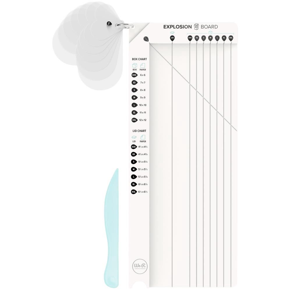 WE R Memory - Planche «Explosion Box Score Board»