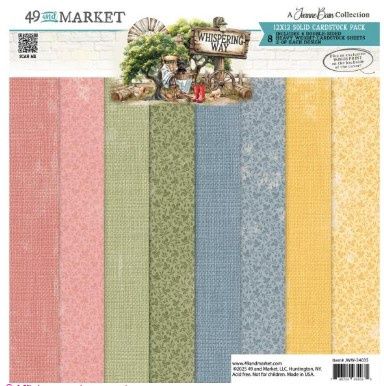 49 and Market - Papier 12x12 Solids Whispering Way