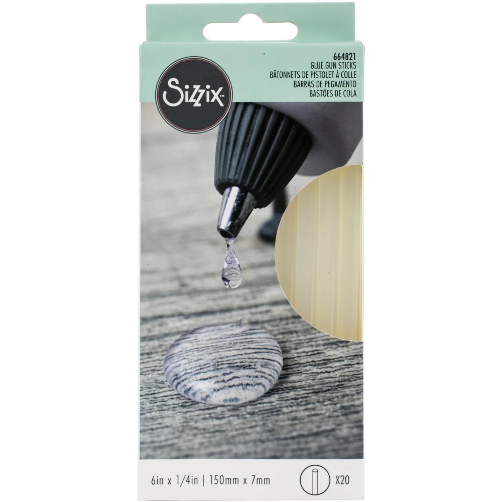 LIQUIDATION-Sizzix - Bâton de colle «Gue Gun Sticks» 20 pcs(Le prix indiqué est déjà à 50% de rabais)