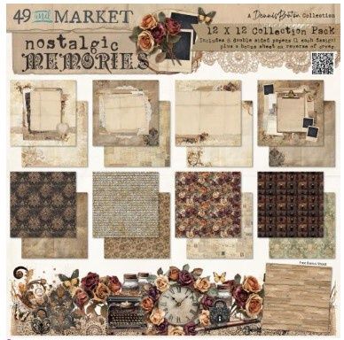 49 and Market - Papier 12x12 Nostalgic Memories