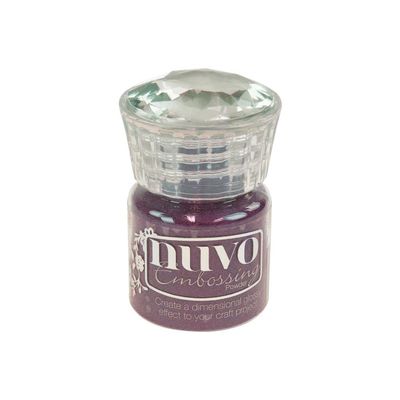 NUVO - Poudre à embosser «Crushed Mulberry»