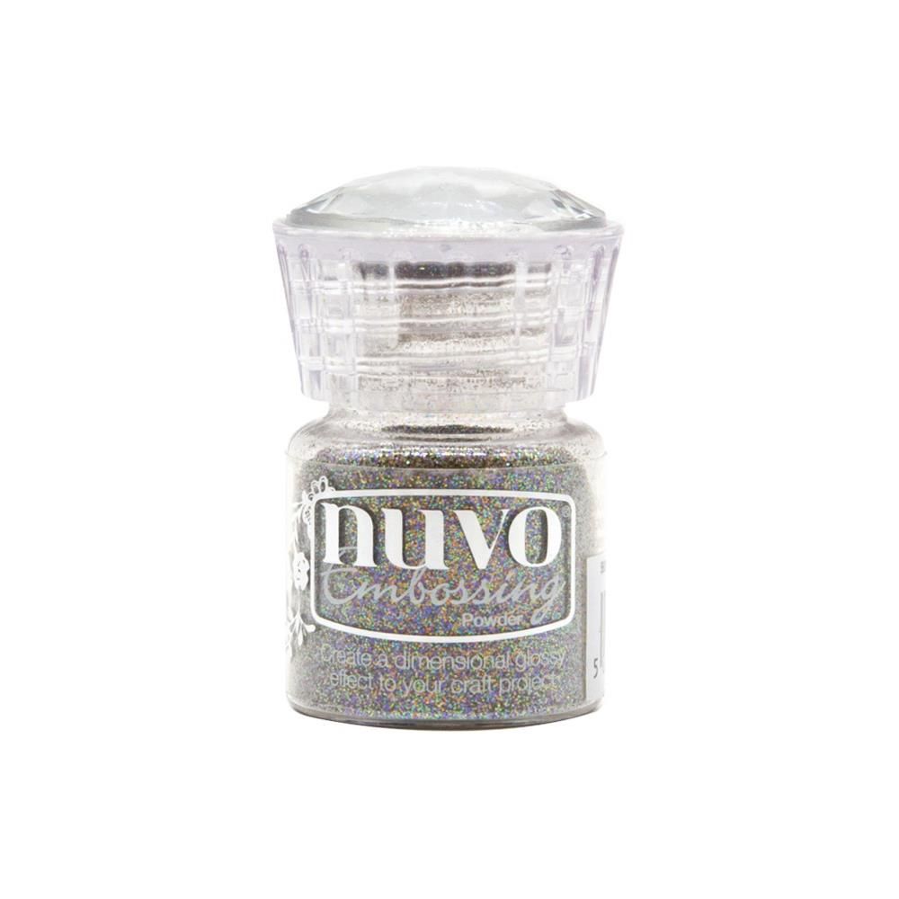 Nuvo - Poudre à embosser «Glitter embossing» couleur «Twinkling Tinsel»