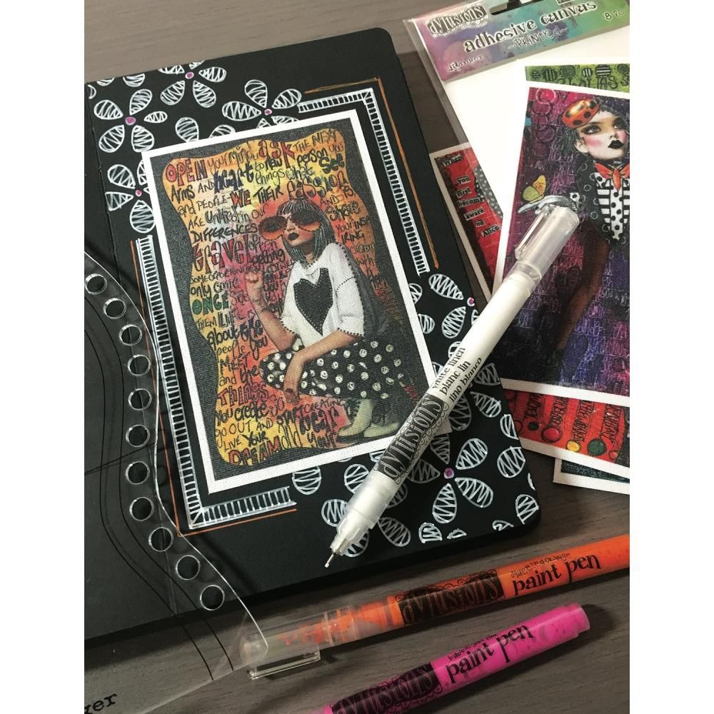 Ranger - Journal «Dylusions Creative» couleur noir 5" X 8"