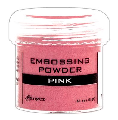 Ranger - Poudre à embosser couleur «Pink»