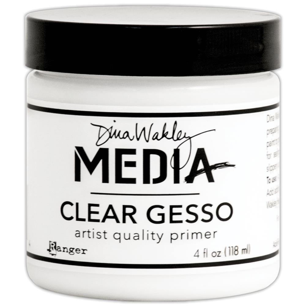 Dina Wakley - Gesso clair 4oz