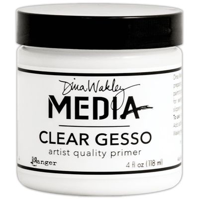 Dina Wakley - Gesso clair 4oz